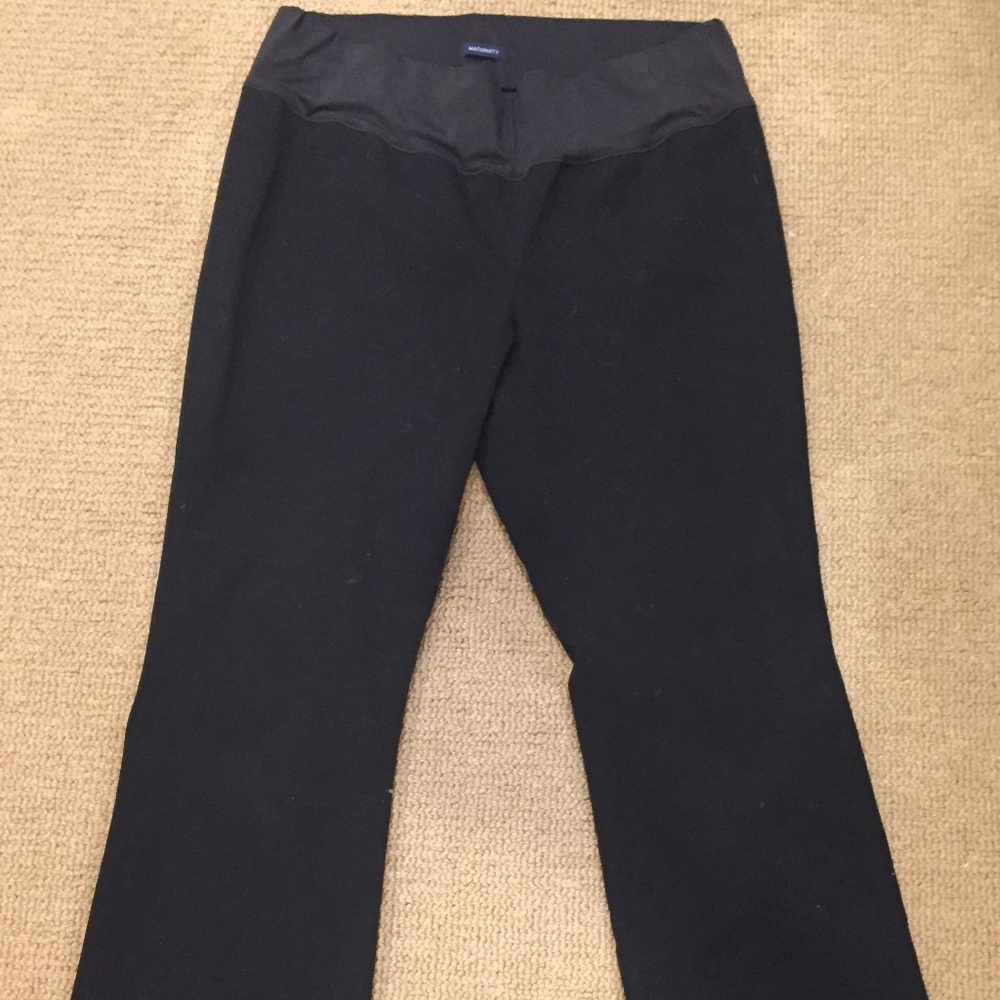 Classic Gap Maternity Black Chinos
